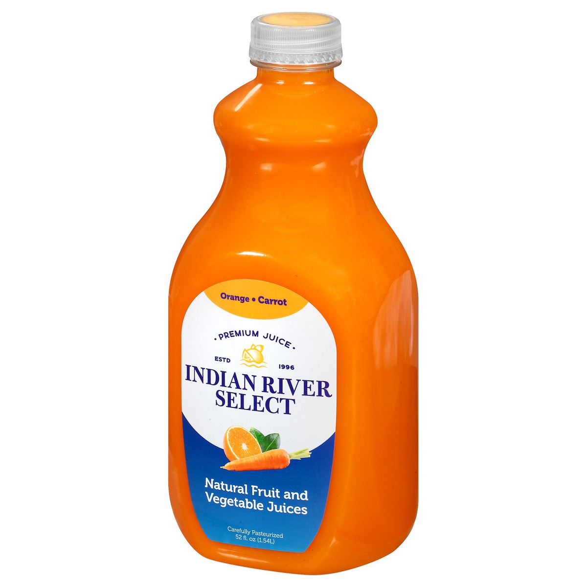 slide 2 of 12, Indian River Select Premium Orange Carrot Juice - 52 oz, 52 oz