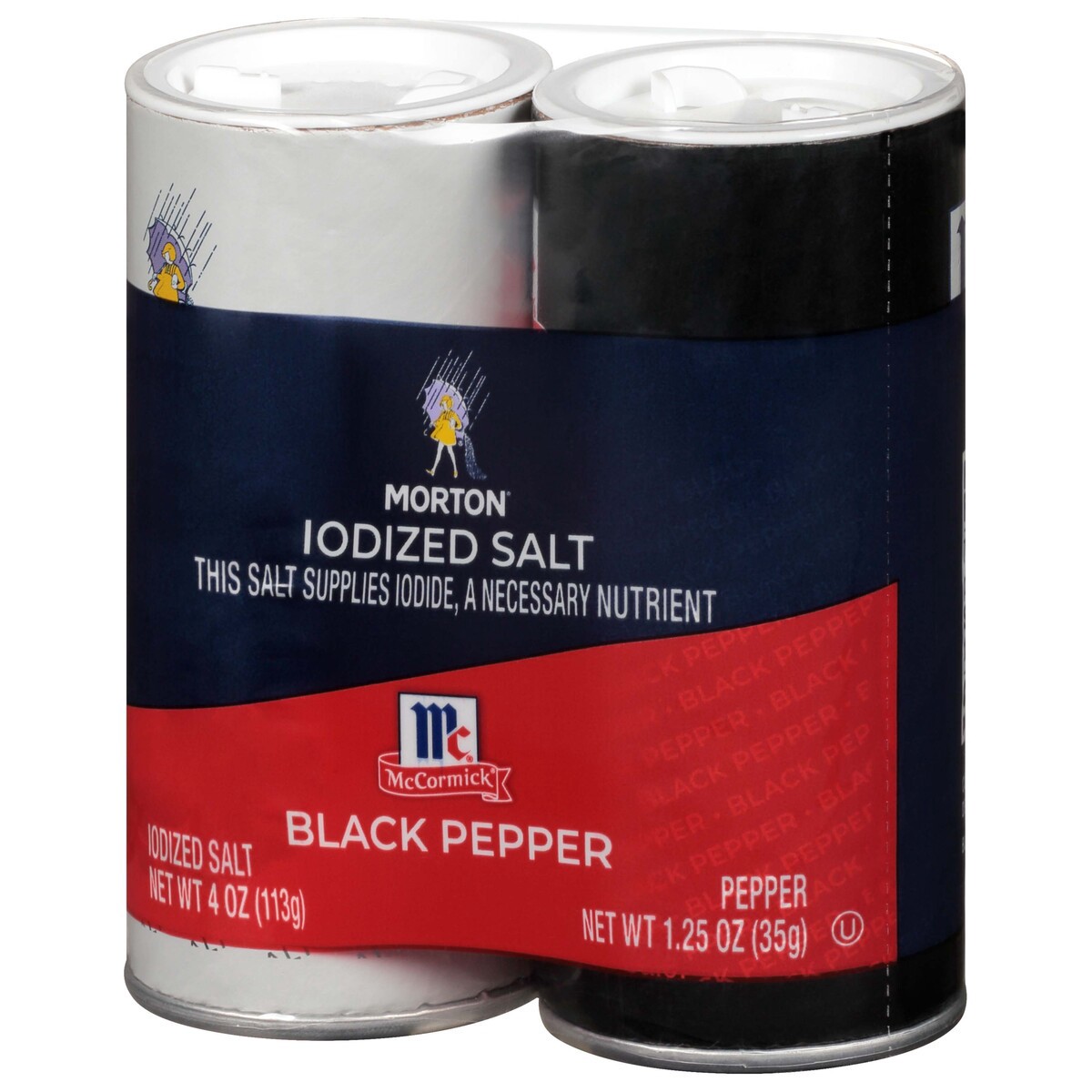 slide 9 of 12, Morton Iodized Salt & Black Pepper 1 ea, 1 ct