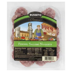 Busseto Foods Foods Fennel Dry Salami Nuggets 8 oz