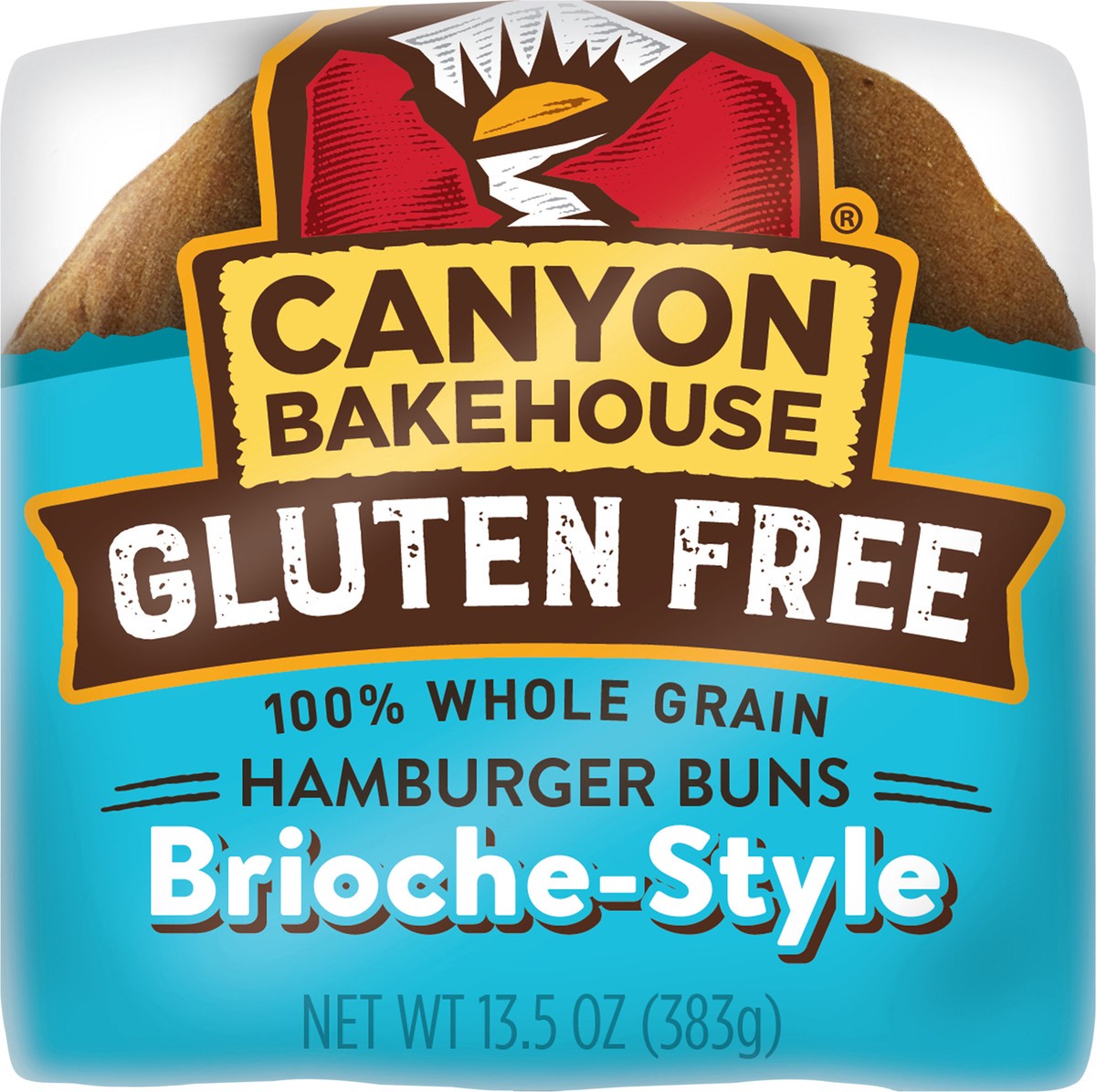 slide 4 of 11, Canyon Bakehouse Gluten Free 100% Whole Grain Brioche-Style Hamburger Buns 13.5 oz, 13.5 oz