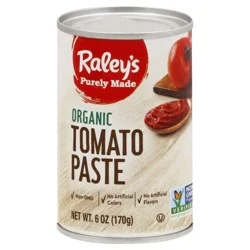 Raley's Organic Tomato Paste 6 oz