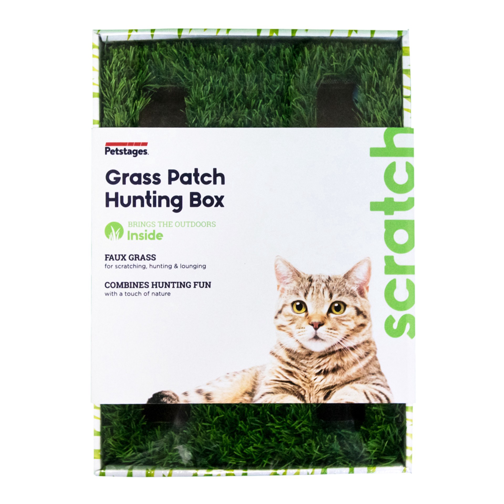 slide 16 of 25, Petstages Grass Patch Hunting Box, 1 ct