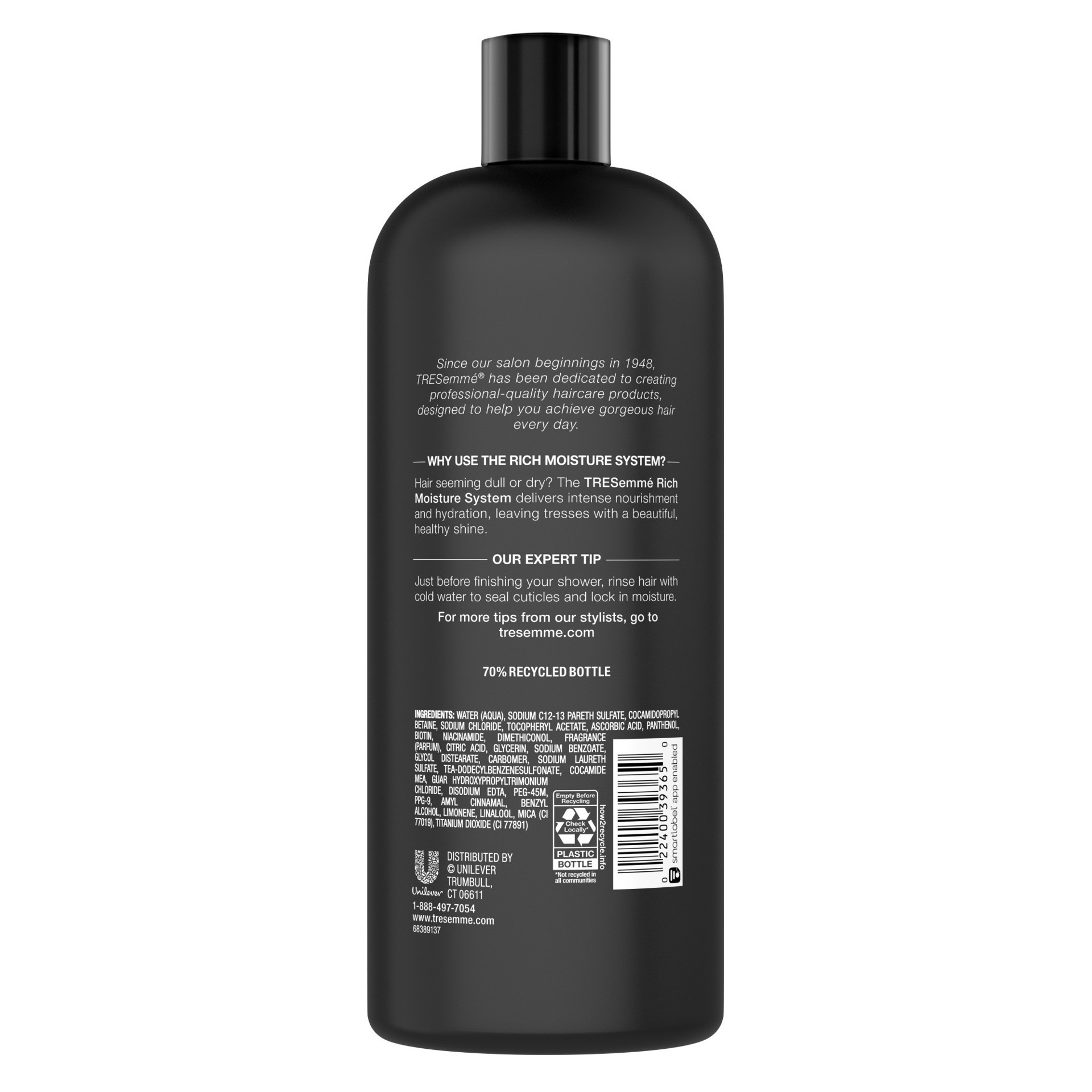 slide 3 of 4, TRESemmé Rich Moisture Hydrating Shampoo, 28 oz, 28 oz