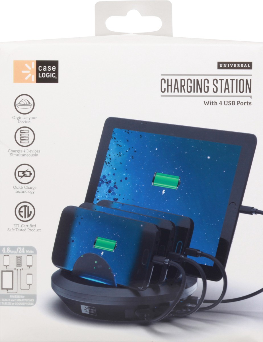 slide 2 of 9, Case Logic USB Multi Device Charging Station, 1 ct