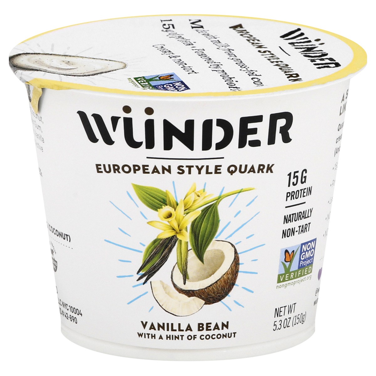 slide 2 of 13, Wünder Creamery European Style Vanilla Bean Quark 5.3 oz, 5.3 oz