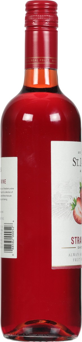 slide 3 of 9, St. James Winery Winery Strawberry Wine, 750 ml