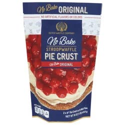 Dutch Waffle Co No Bake Stroopwafel Pie Crust, 1 LB