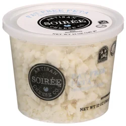 Hy-vee Select Feta Fat Free Crumbled Cheese - 12 oz