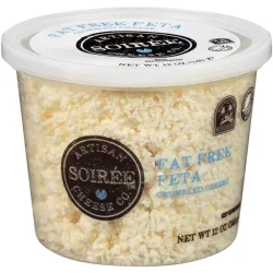 Hy-vee Select Feta Fat Free Crumbled Cheese - 12 oz
