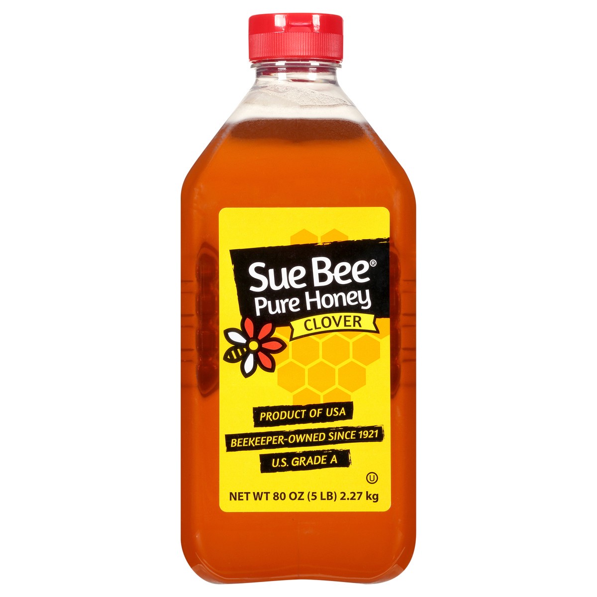 slide 1 of 7, Sue Bee Pure Clover Honey 80 oz, 80 oz