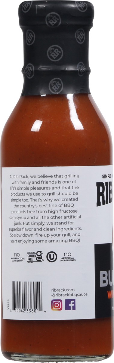 slide 6 of 9, Rib Rack Buffalo Wing Rib Sauce, 12 oz