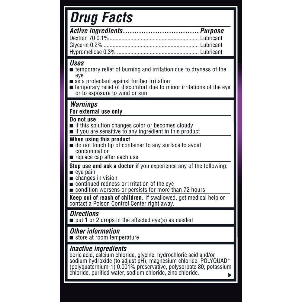 GenTeal Tears Lubricant Eye Drops Liquid Drops Moderate Twin Pack 2 ct