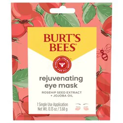 Burt's Bees Rejuvenating Eye Mask, Single Use Eye Mask