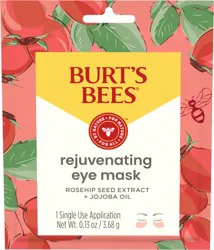 Burt''s Bees Rejuvenating Eye Mask, Single Use Eye Mask