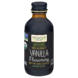 Frontier Co Op Vanilla Flavoring, Organic, Non-Alcoholic