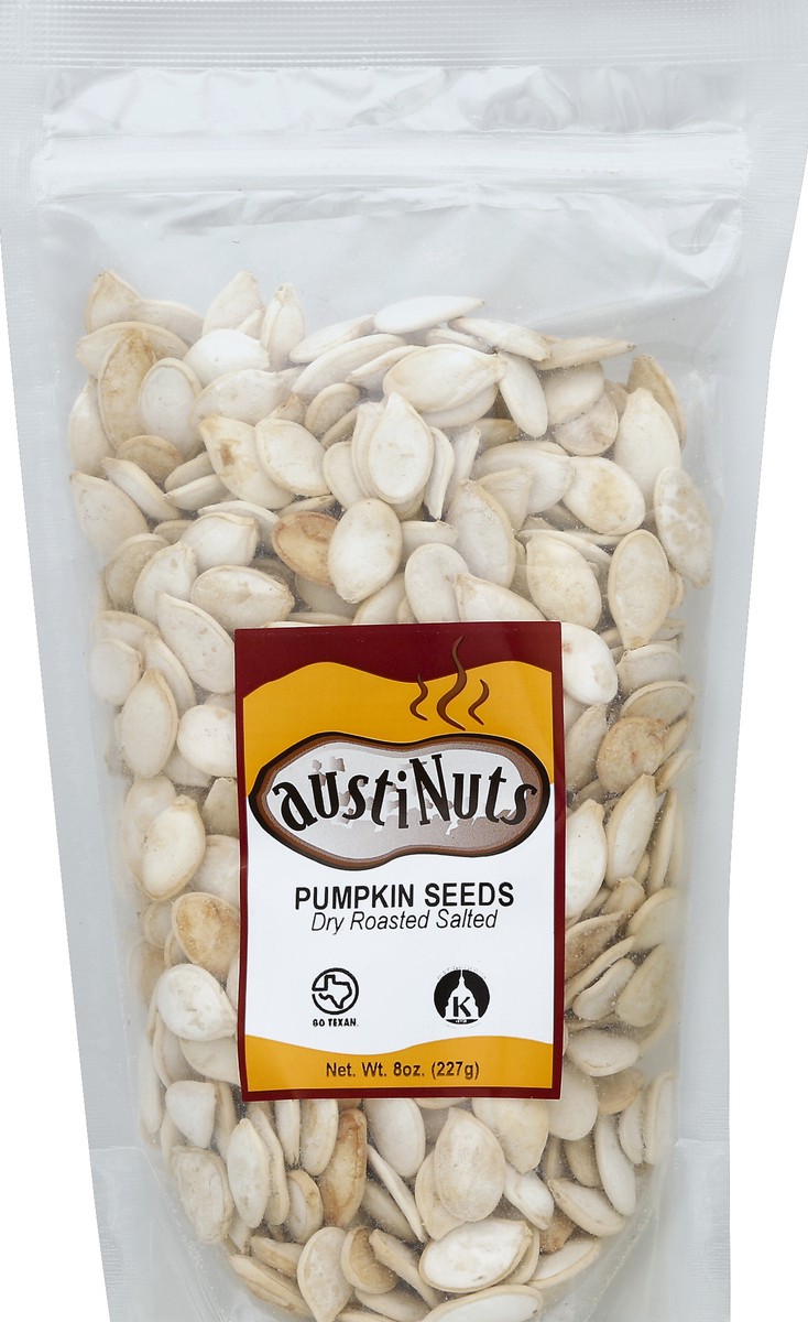 slide 1 of 2, austiNuts Pumpkin Seeds 8 oz, 8 oz