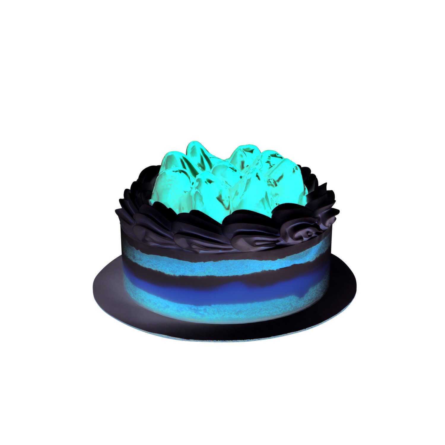 slide 1 of 1, Cub Bakery White Boston Crème Cake with Fresh Strawberries, 1 Each, 1 ct