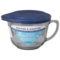Anchor Hocking 2 Quart Batter Bowl with Lid 1 ea