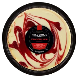 FREDERIKS BY MEIJER Frederik's by Meijer Strawberry Swirl Cheesecake, 6 in