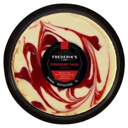 FREDERIKS BY MEIJER Frederik's by Meijer Strawberry Swirl Cheesecake, 6 in