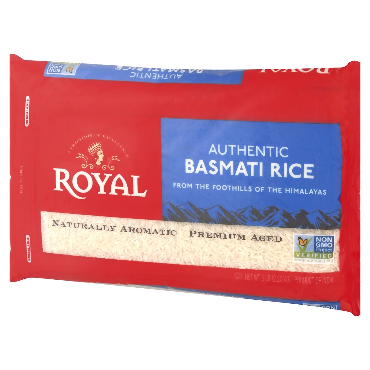 slide 5 of 13, Royal Authentic Basmati Rice 5 lb, 5 lb