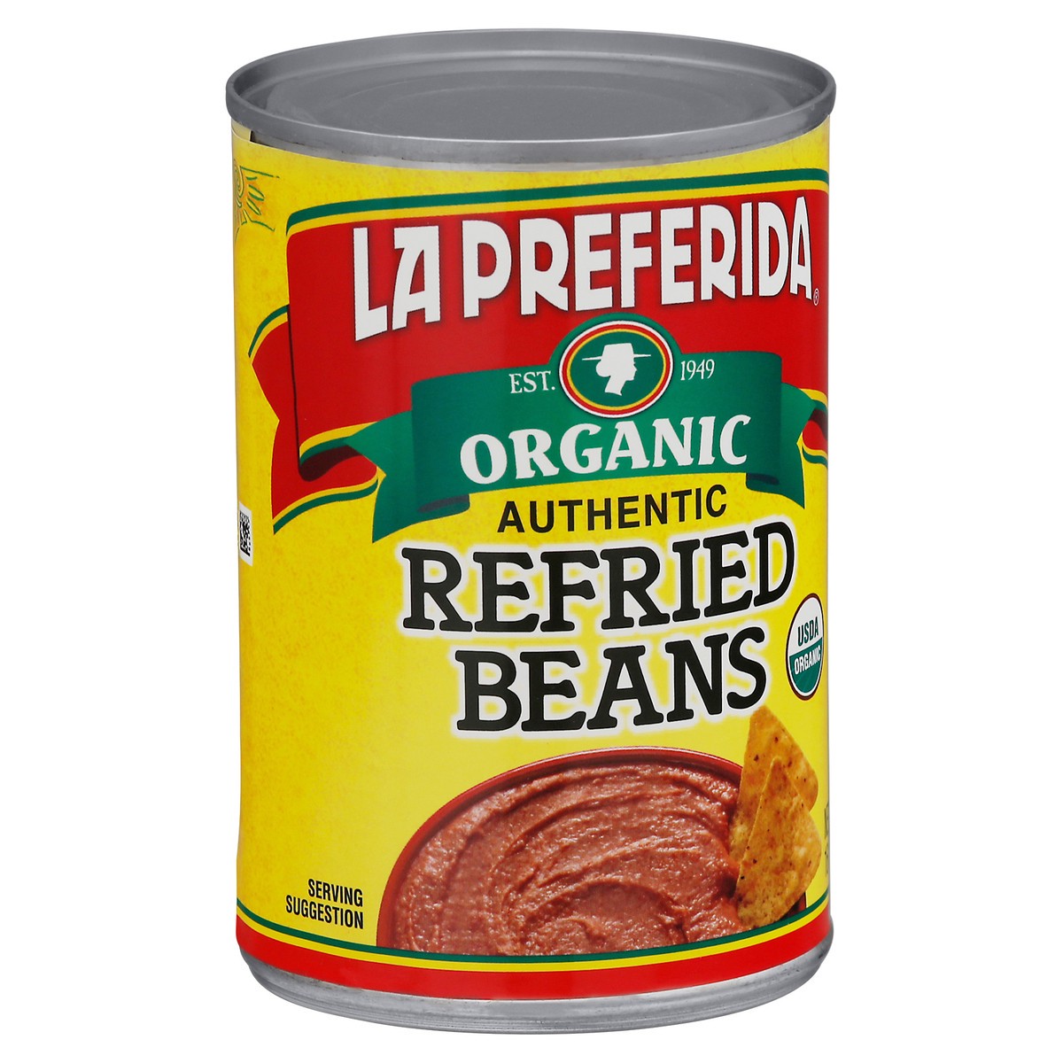 slide 9 of 9, La Preferida Organic Authentic Refried Beans 16 oz, 15 oz