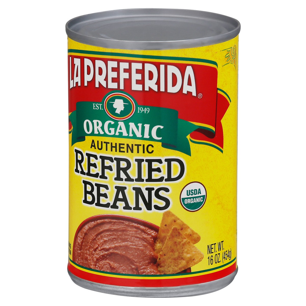 slide 8 of 9, La Preferida Organic Authentic Refried Beans 16 oz, 15 oz