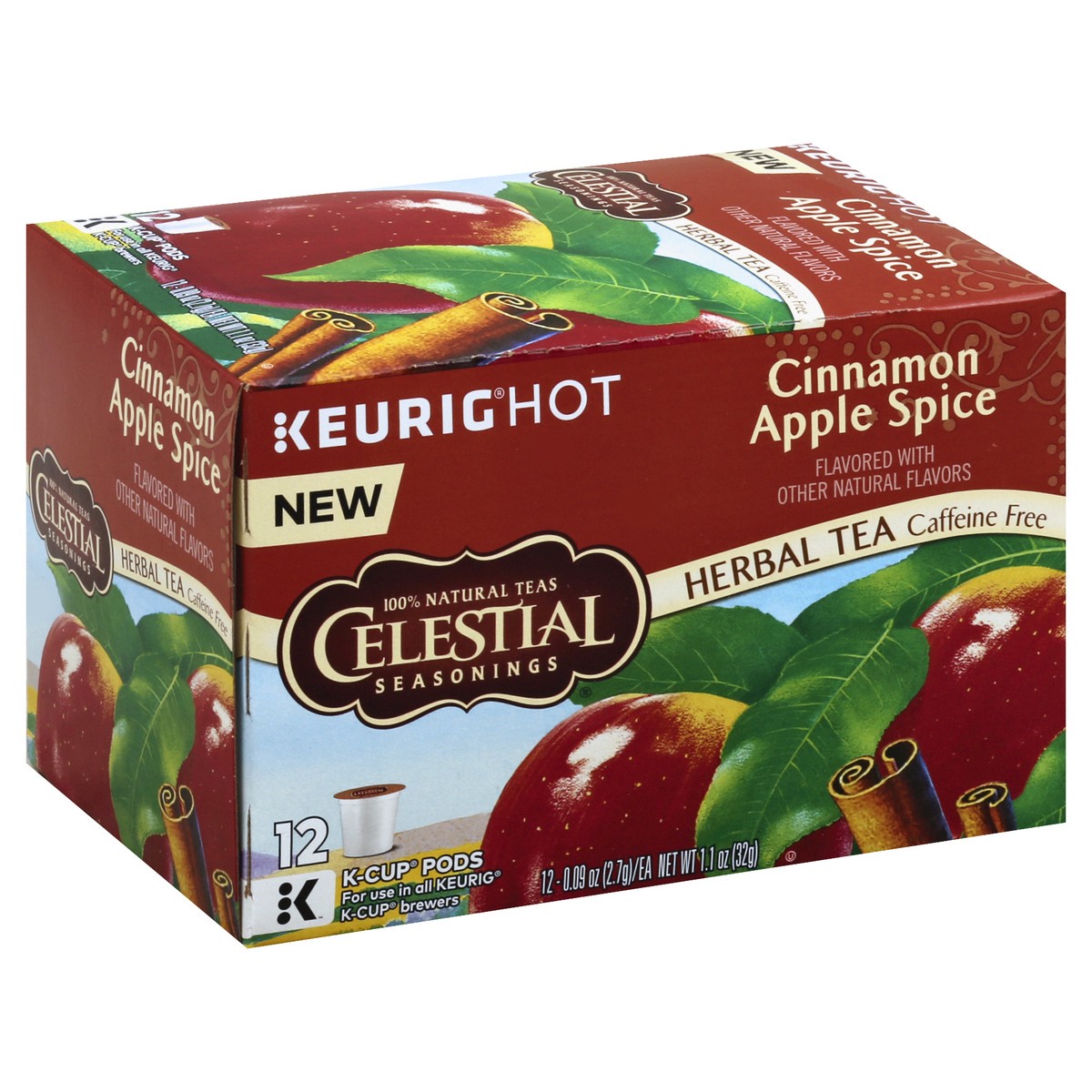 slide 4 of 5, Celestial Seasonings Herbal Tea 12 ea, 12 ct