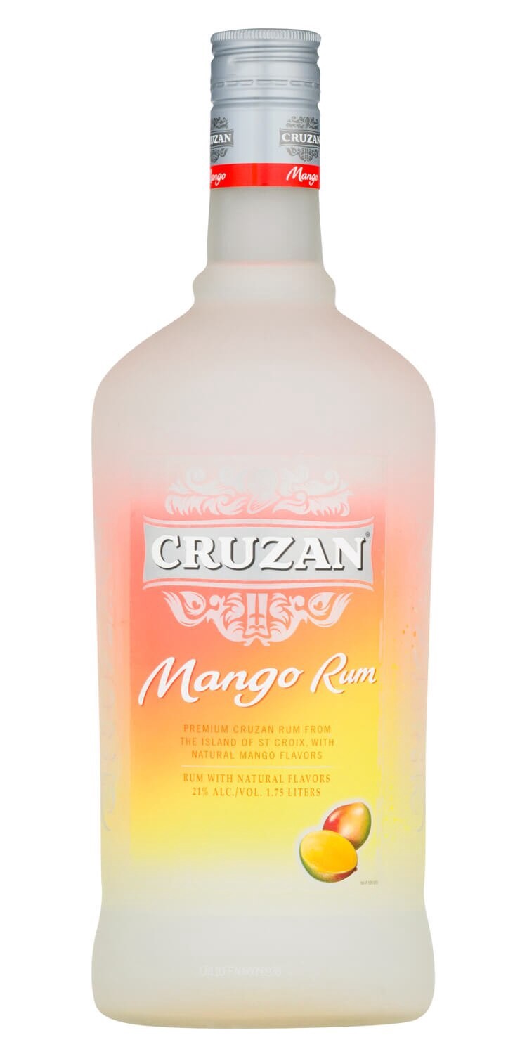 slide 1 of 1, Cruzan Mango Rum, 1.75 liter