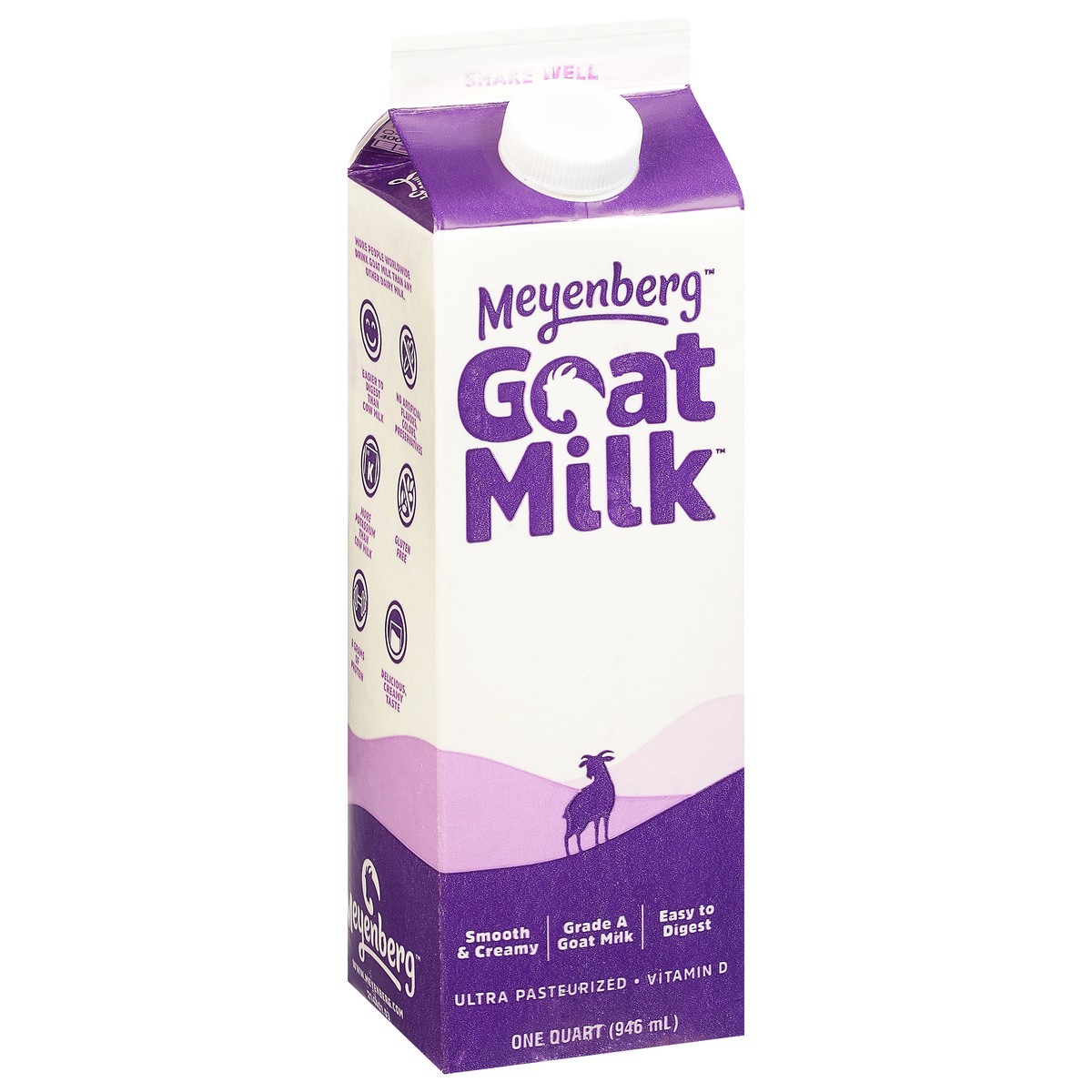slide 2 of 9, Meyenberg Goat Milk 1 qt, 1 qt