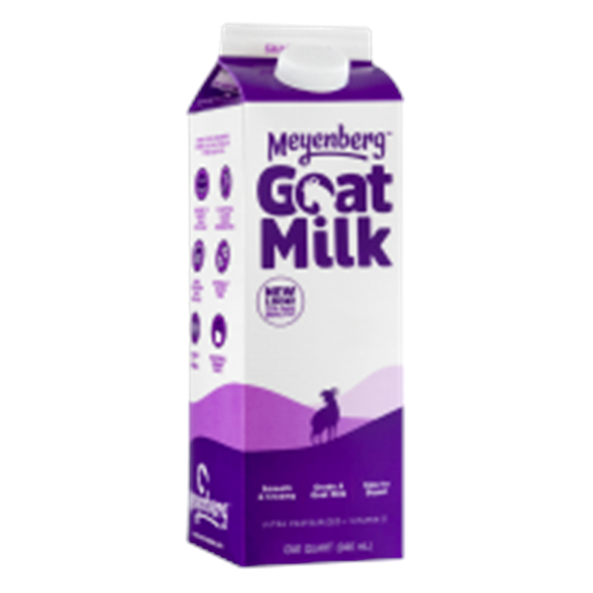 slide 1 of 2, Meyenberg Vitamin D Goat Milk, 1 qt