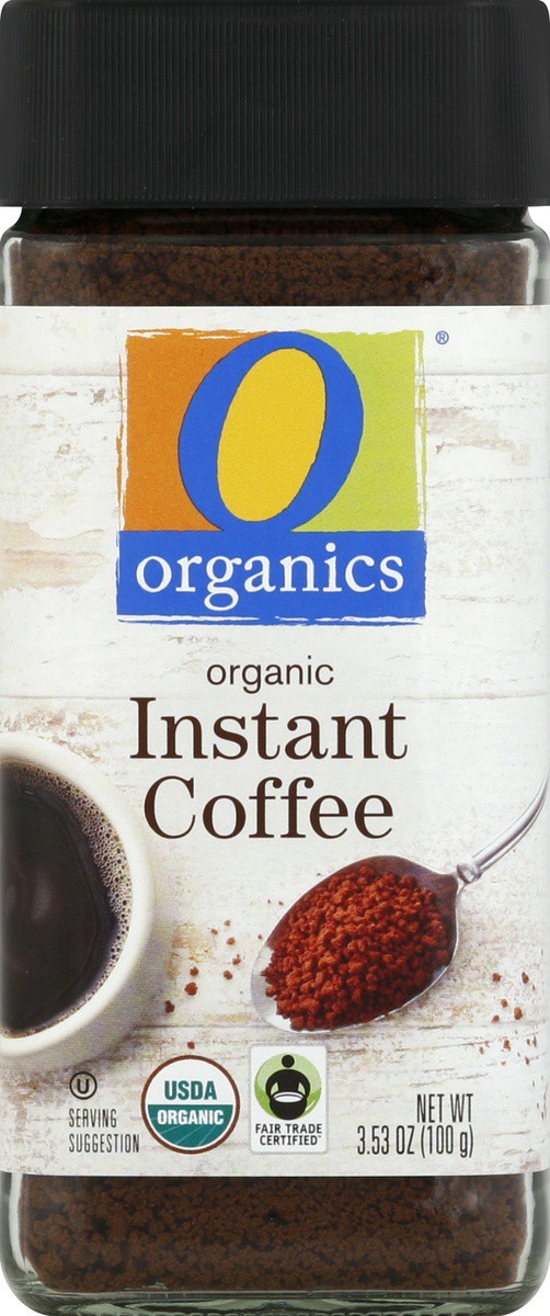 slide 2 of 2, O Organics Coffee Organic Instant, 