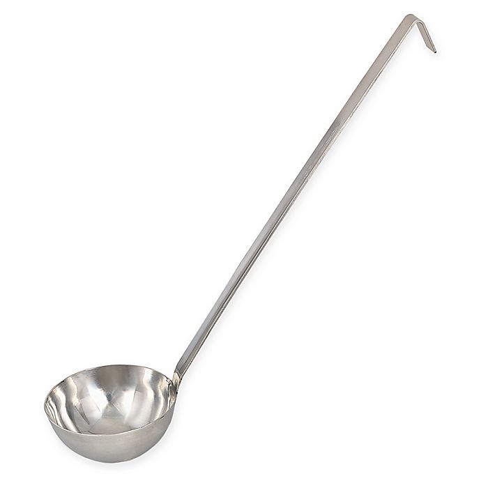 slide 1 of 1, Cuisipro Ultra Stainless Steel Ladle, 8 oz
