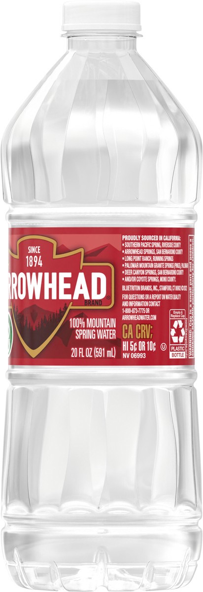 slide 5 of 7, ARROWHEAD Brand 100% Mountain Spring Water- 20 oz, 20 oz