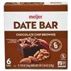 slide 18 of 29, Meijer Chewy Date Bar, Chocolate Chip Brownie, 6 ct