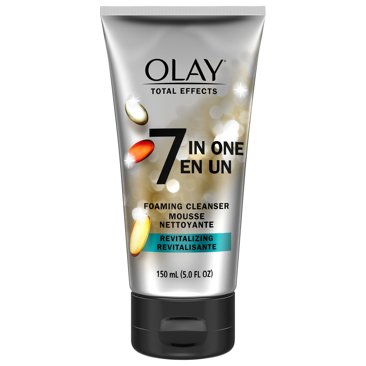 slide 3 of 7, Olay Total Effects Revitalizing Foaming Facial Cleanser, 5.0 fl oz, 5 fl oz