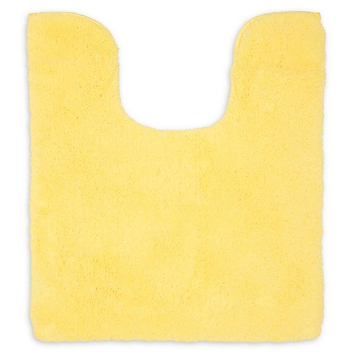 slide 1 of 1, Wamsutta Ultra Soft Contour Bath Rug - Lemon, 1 ct