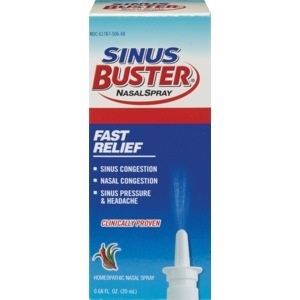 slide 1 of 1, Sinus Buster Nasal Spray Sinus And Headache Formula, 0.68 fl oz; 20 ml