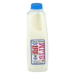 Clover Farms Skim Milk Plastic