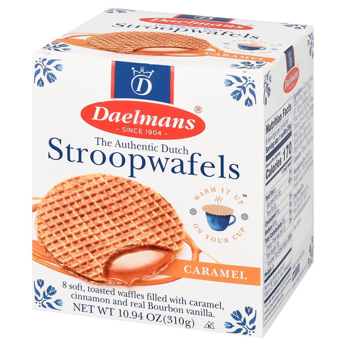 slide 7 of 14, Daelmans Caramel Stroopwafels 8 Waffles, 8 ct
