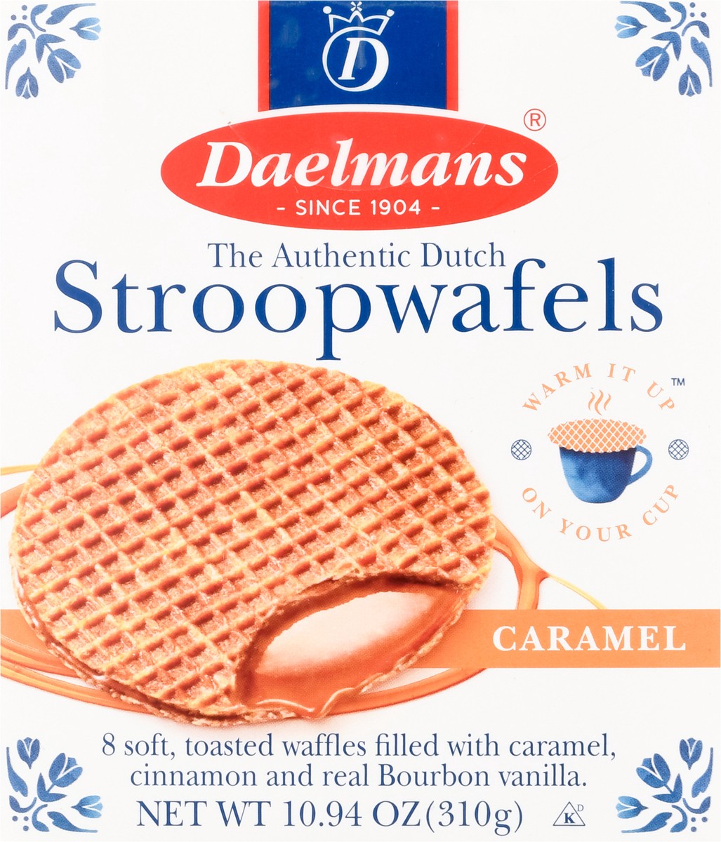 slide 1 of 14, Daelmans Caramel Stroopwafels 8 Waffles, 8 ct