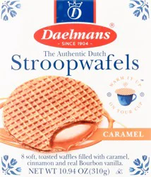 Daelmans Caramel Stroopwafels 8 Waffles