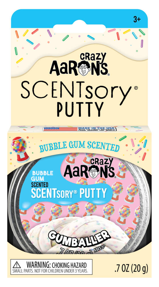 slide 1 of 1, Crazy Aaron's® SCENTsory® Putty - Gumballer, 1 ct