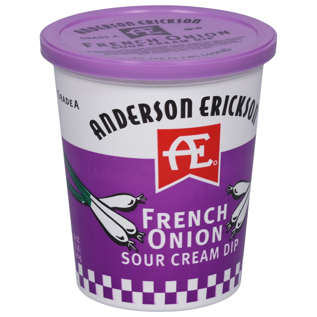 slide 5 of 9, Anderson Erickson Dairy French Onion Sour Cream Dip 16 oz, 16 oz