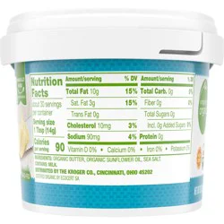 Simple Truth Organic With Sunflower Oil Spreadable Butter