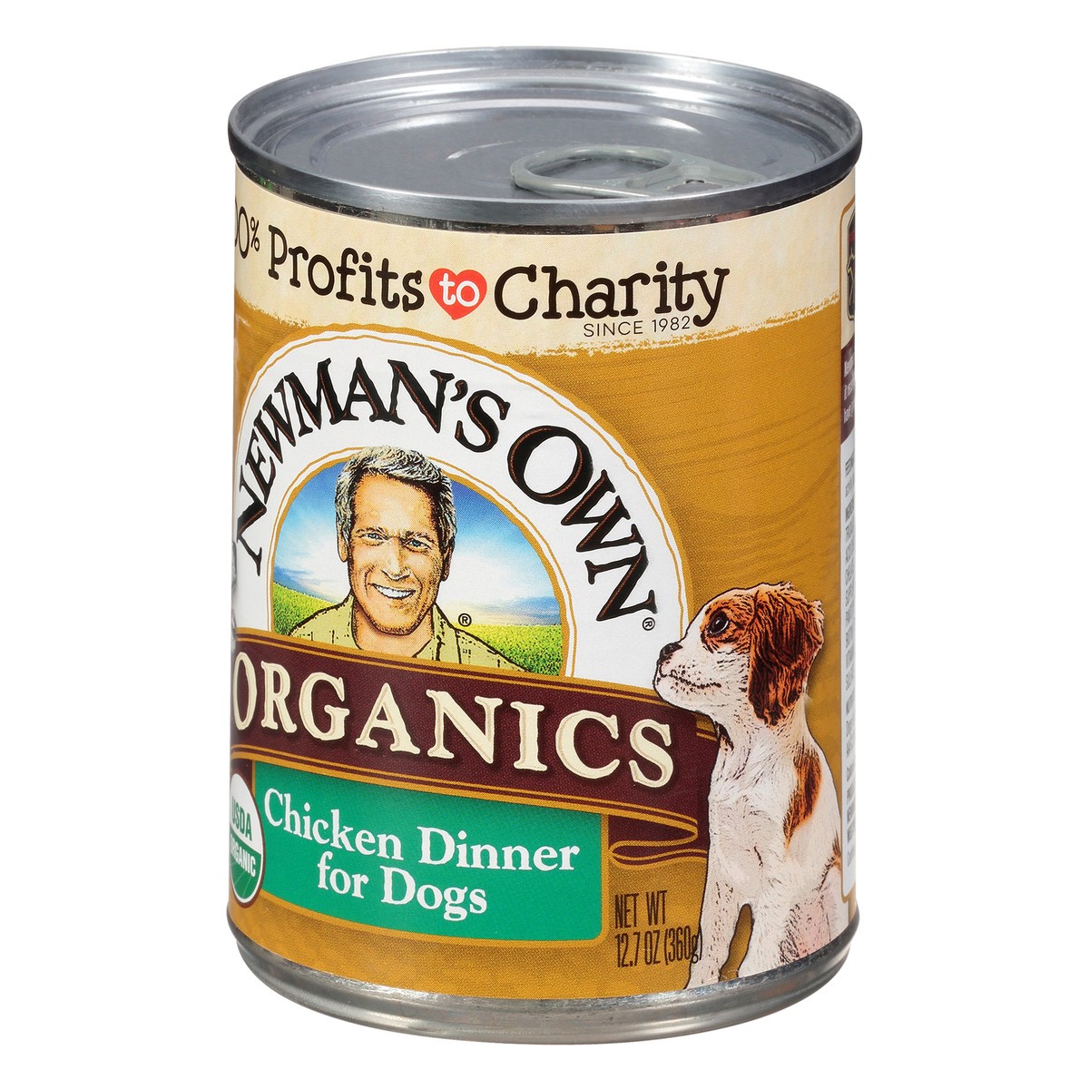 slide 9 of 11, Newman's Own Organics Chicken Dinner For Dogs 12.7 oz, 12.7 oz