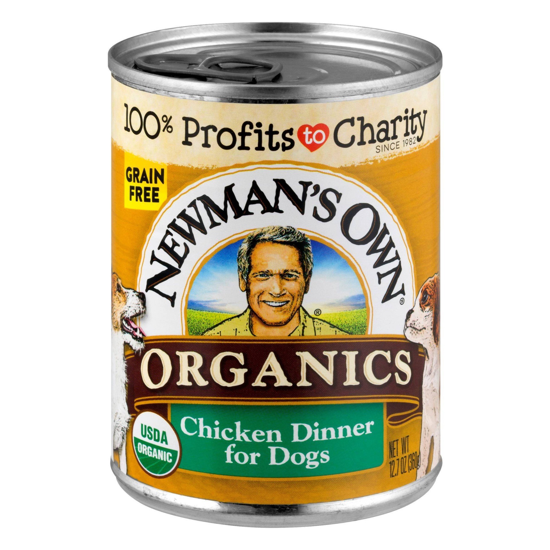 slide 1 of 11, Newman's Own Organics Chicken Dinner For Dogs 12.7 oz, 12.7 oz