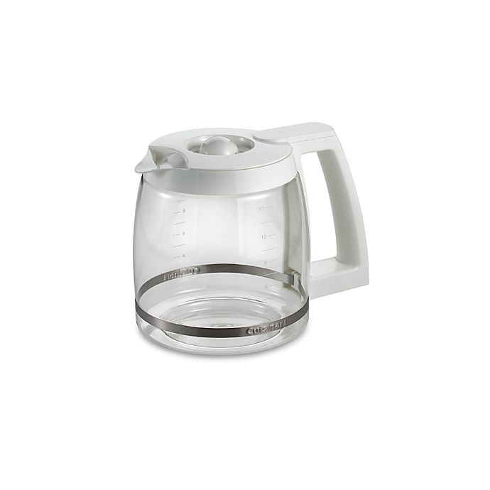 slide 1 of 1, Cuisinart 12-Cup Replacement Carafe - White, 1 ct