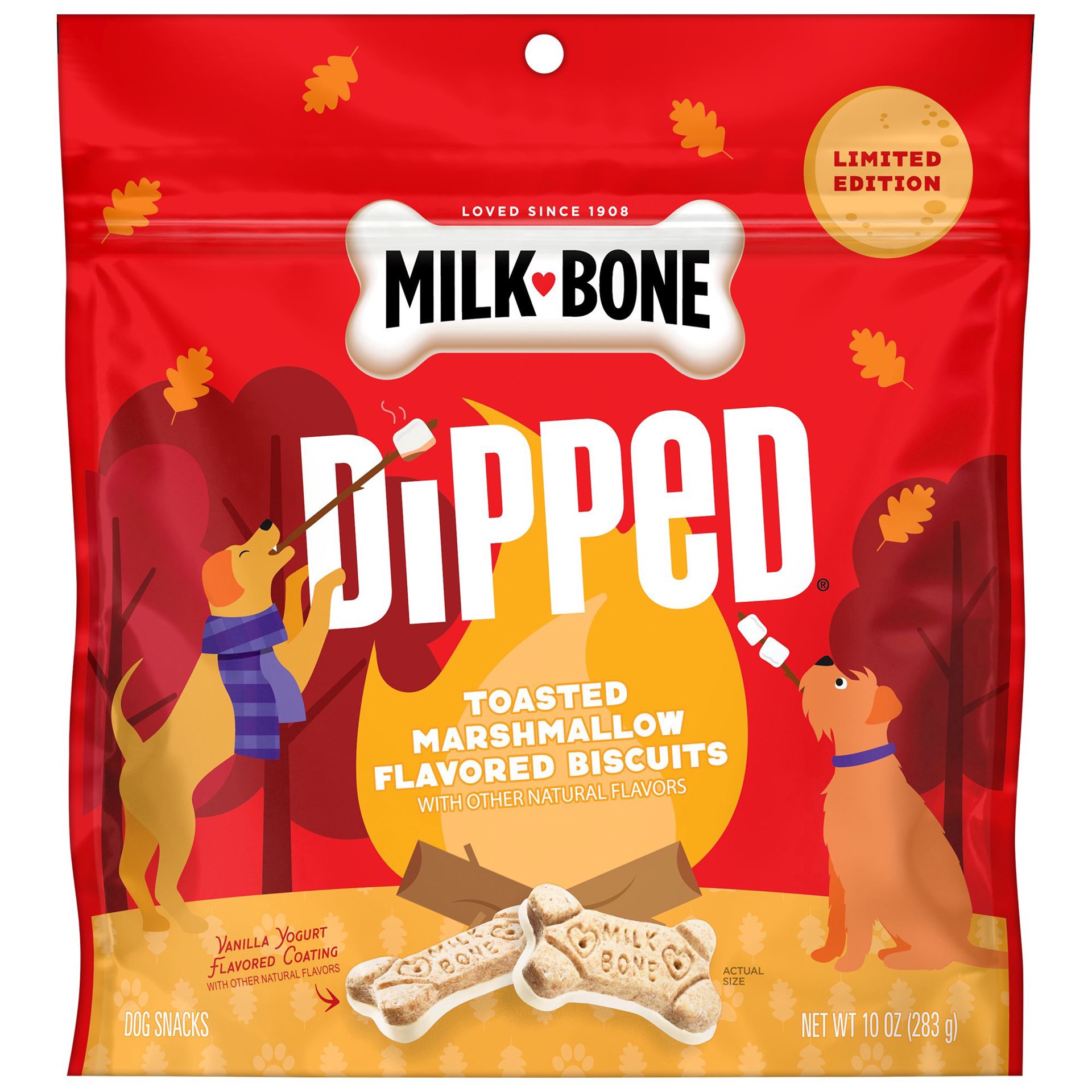 slide 1 of 1, Milk-Bone Dipped S'mores Biscuits 10 OZ, 10 oz
