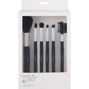 slide 1 of 1, Beauty 360 Beauty Brush Set, 6 ct